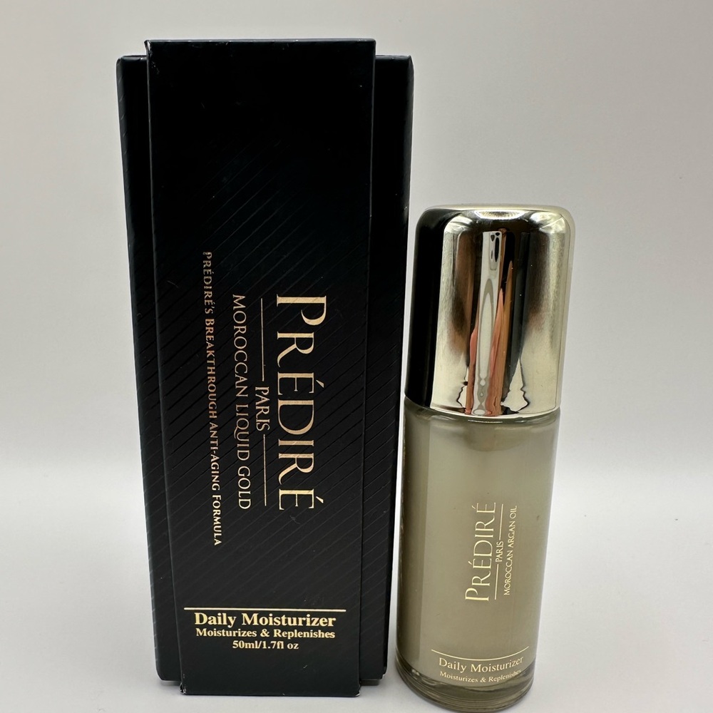 PREDIRE PARIS Moroccan liquid gold daily moisturizer moisturizes and replenishes